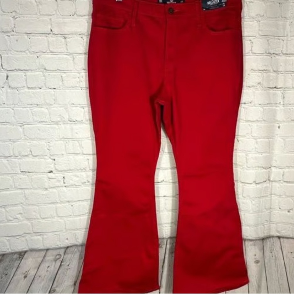 Hollister Red Women Jeans